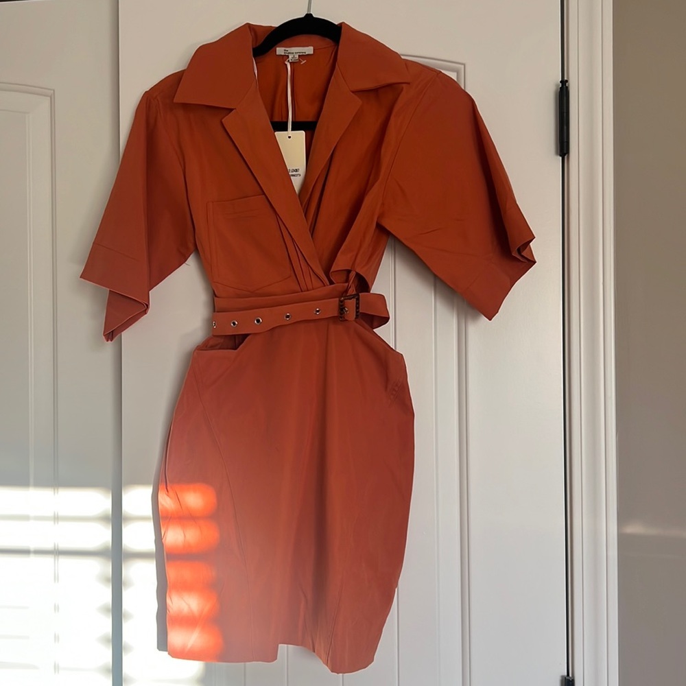 Orange dress